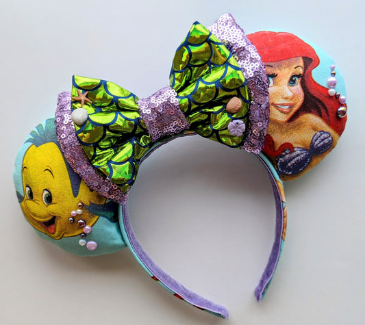 Ariel and Flounder Ears