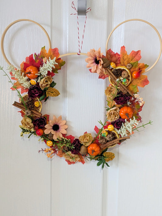 Autumnal/Halloween Medium Mickey Wall Hanging