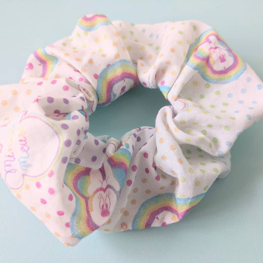 Rainbow Minnie Scrunchie
