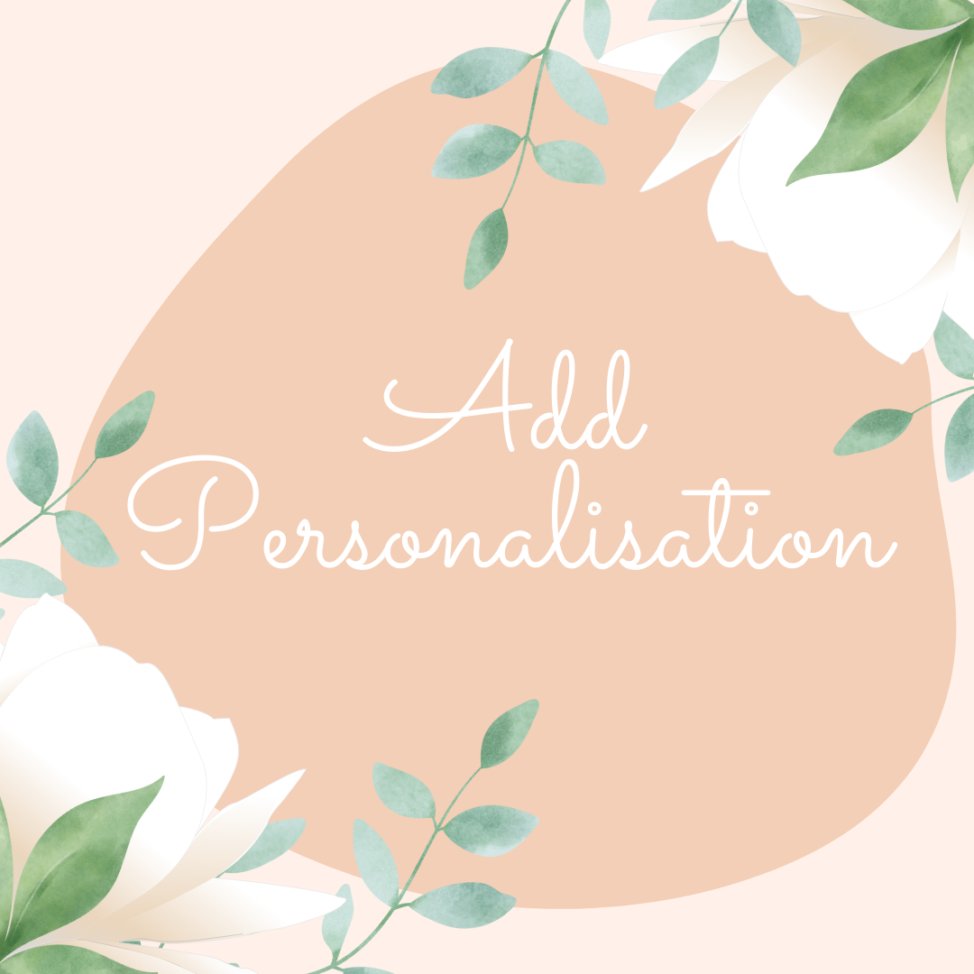 Add Personalisation