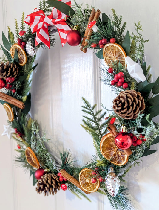 Custom Festive Wreath