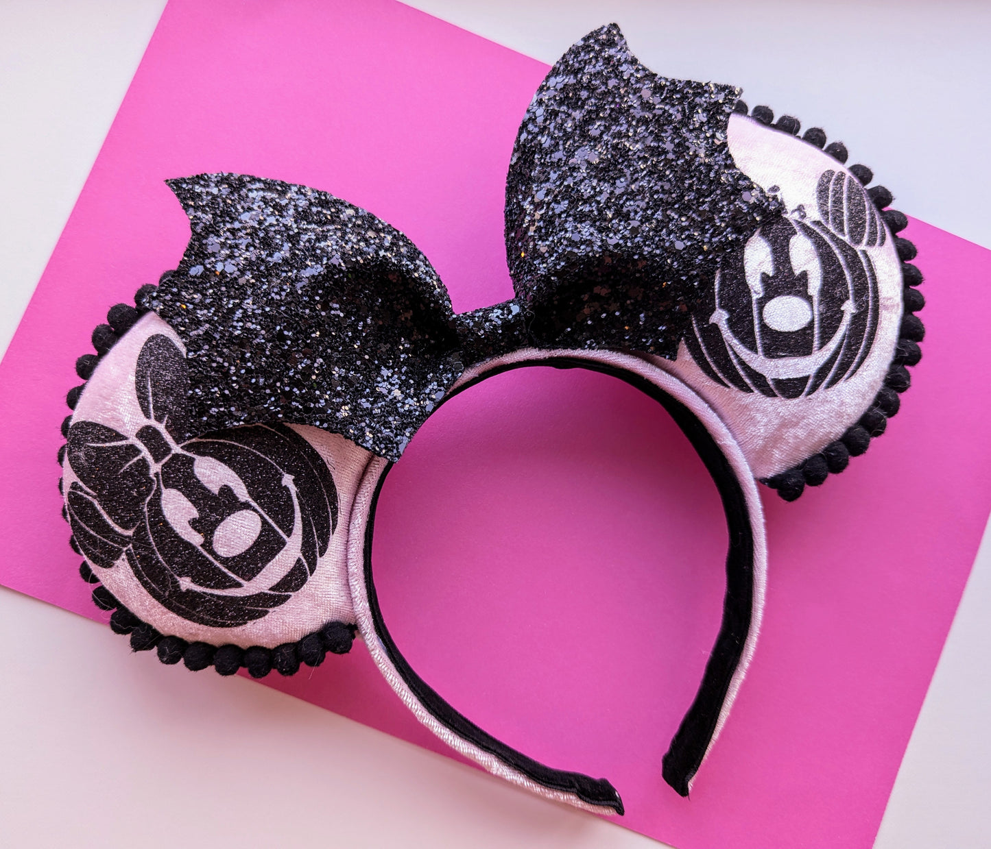 Spooky Cute Mickey Pumpkin Mouse Ears