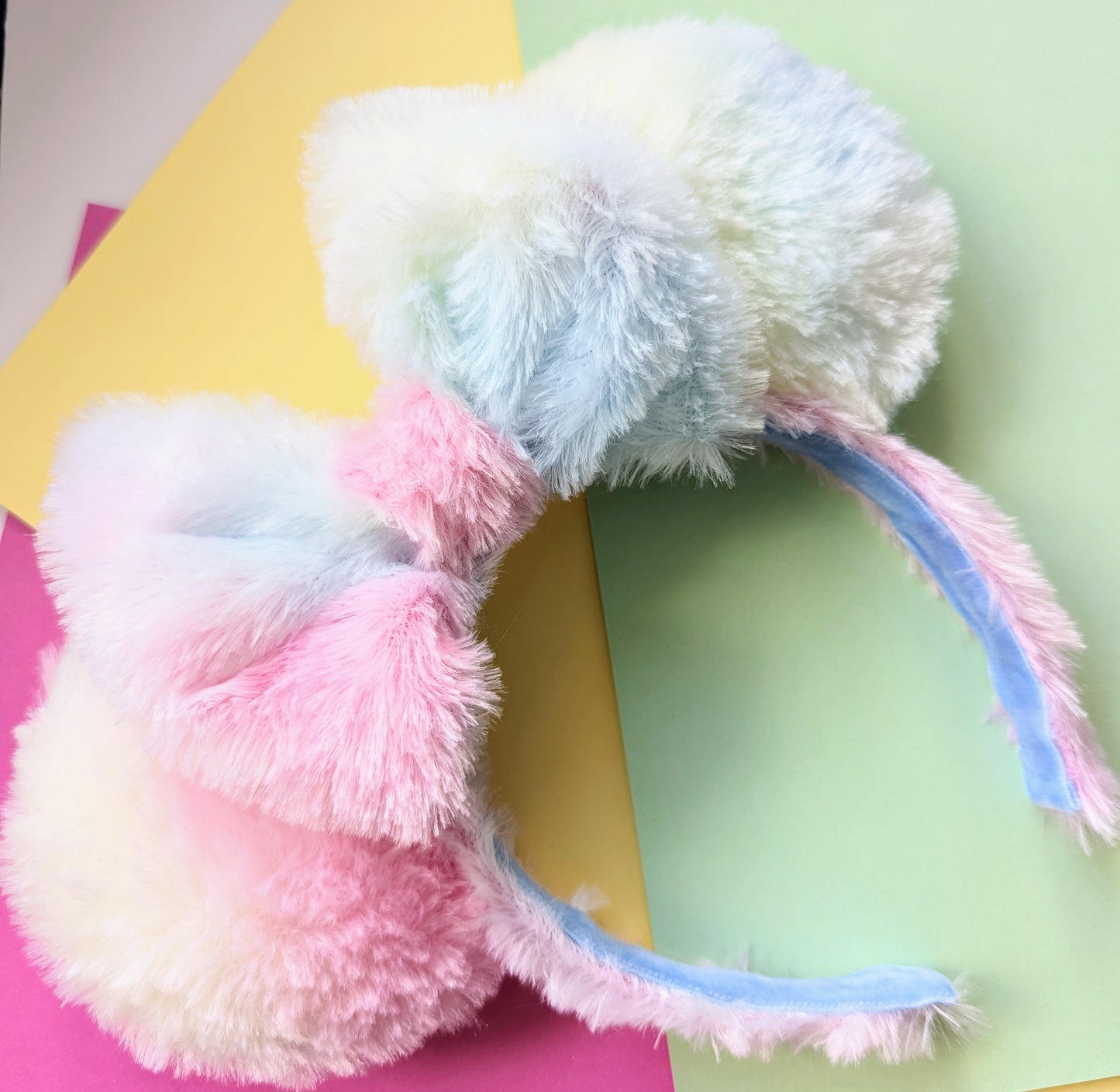 Fluffy Pastel Mouse Ears