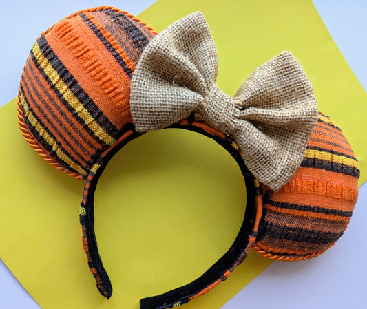 Pumpkin Patch Plaid Mouse Ears