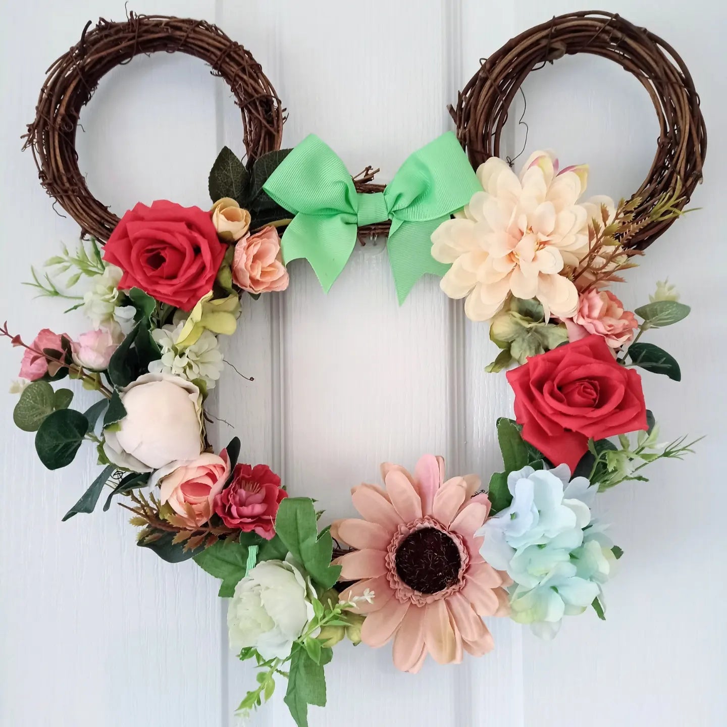Custom Grapevine Wreath