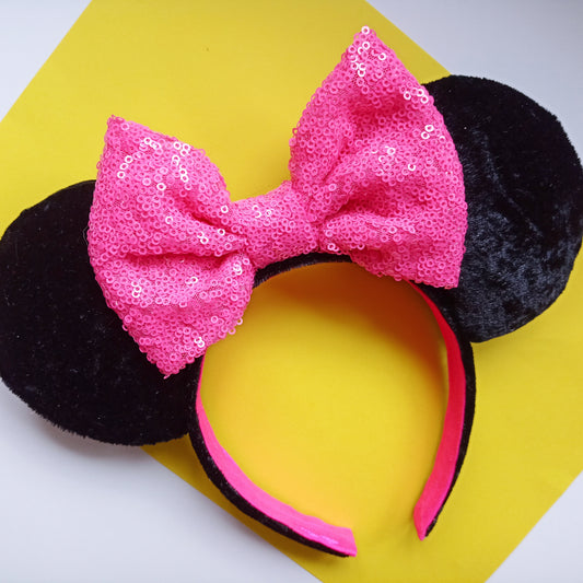Velvet Mouse Ears - various colours available