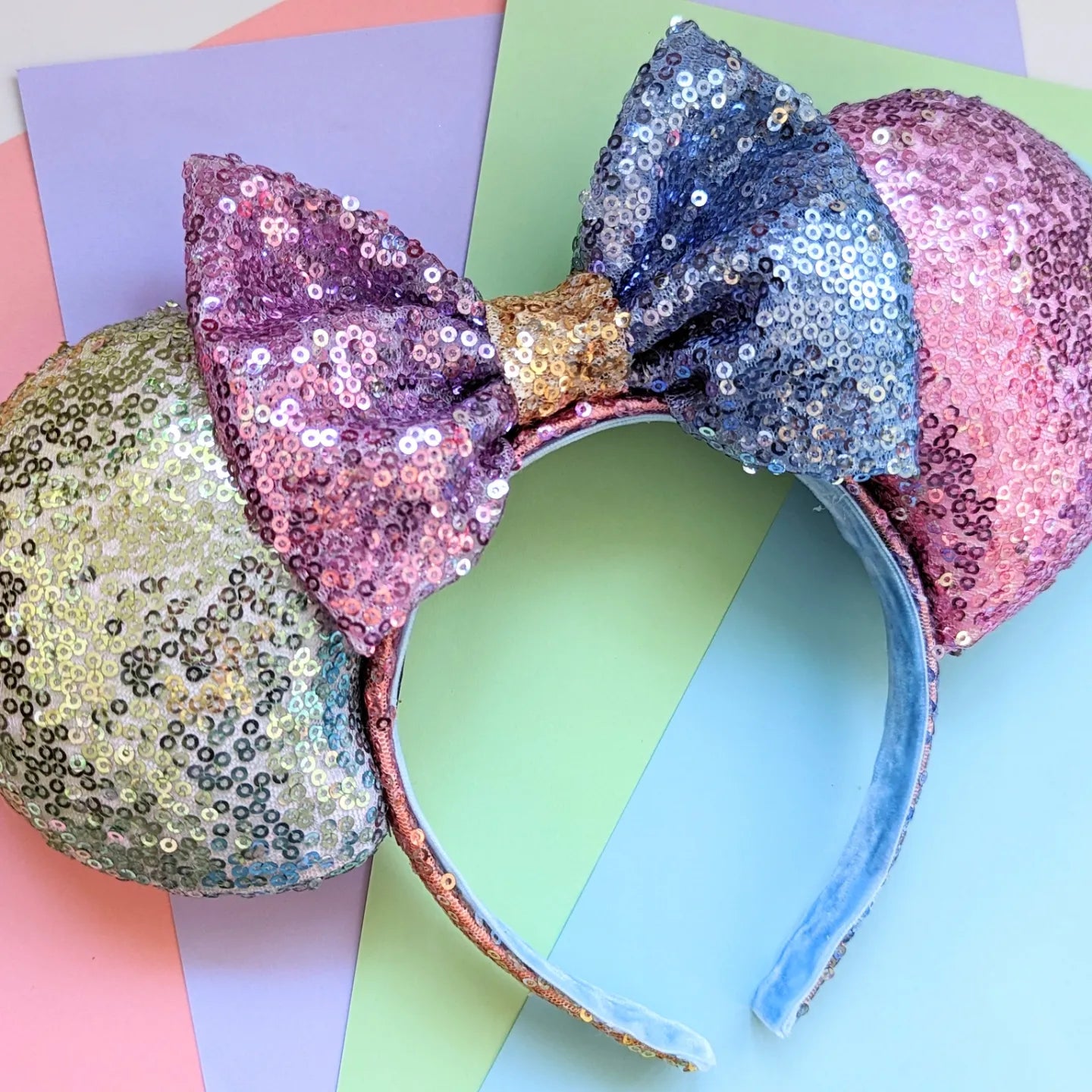 Pastel Rainbow Sparkle Ears