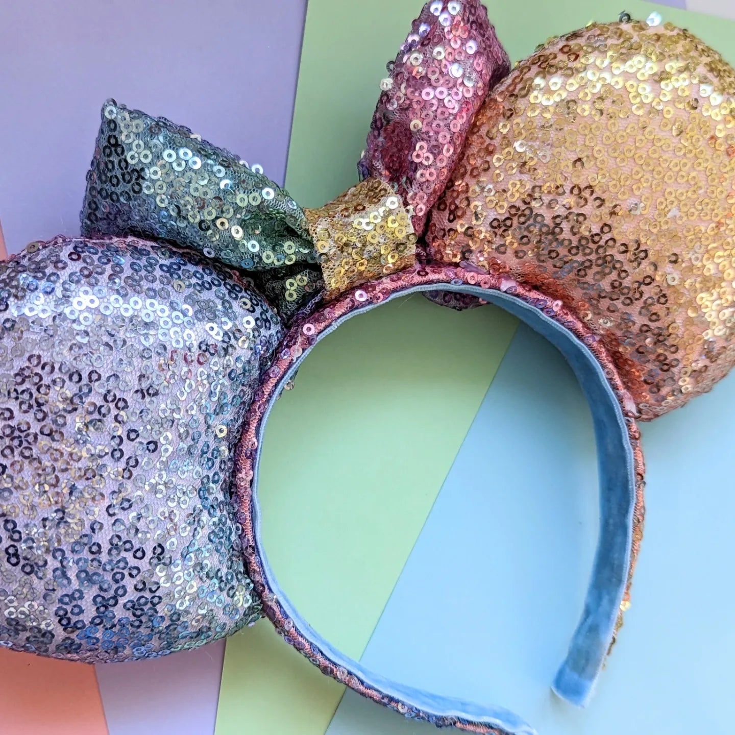 Pastel Rainbow Sparkle Ears