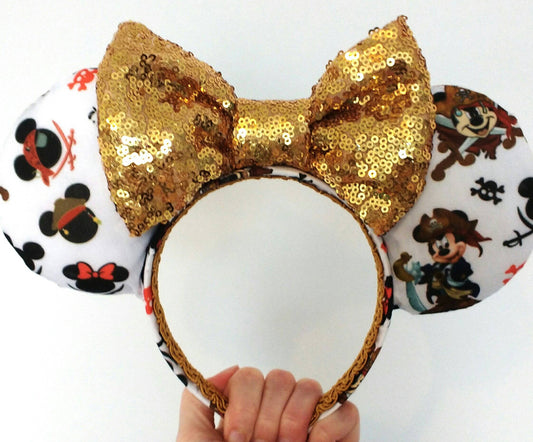 Mickey Pirates Inspired Mouse Ears