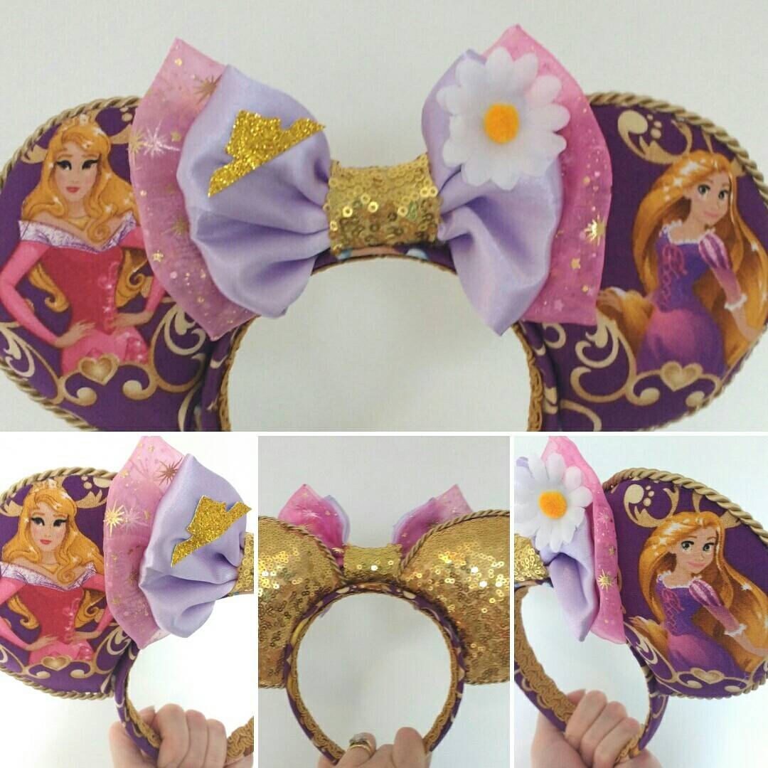 Princess Mashup Mouse Ears (photos are for example only - we will create a custom design together)