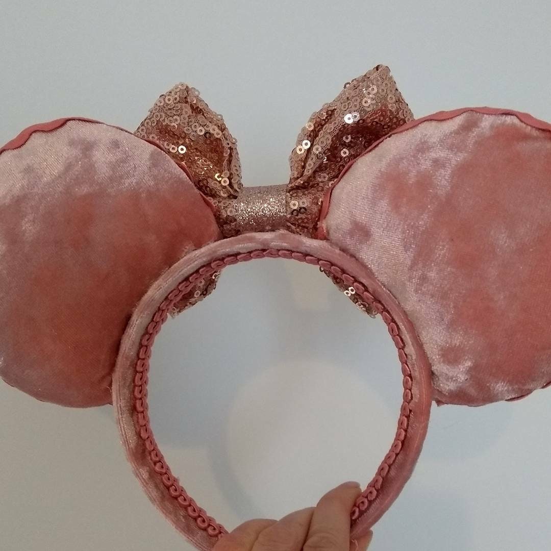 Rose Gold Tower of Terror Mouse Ears