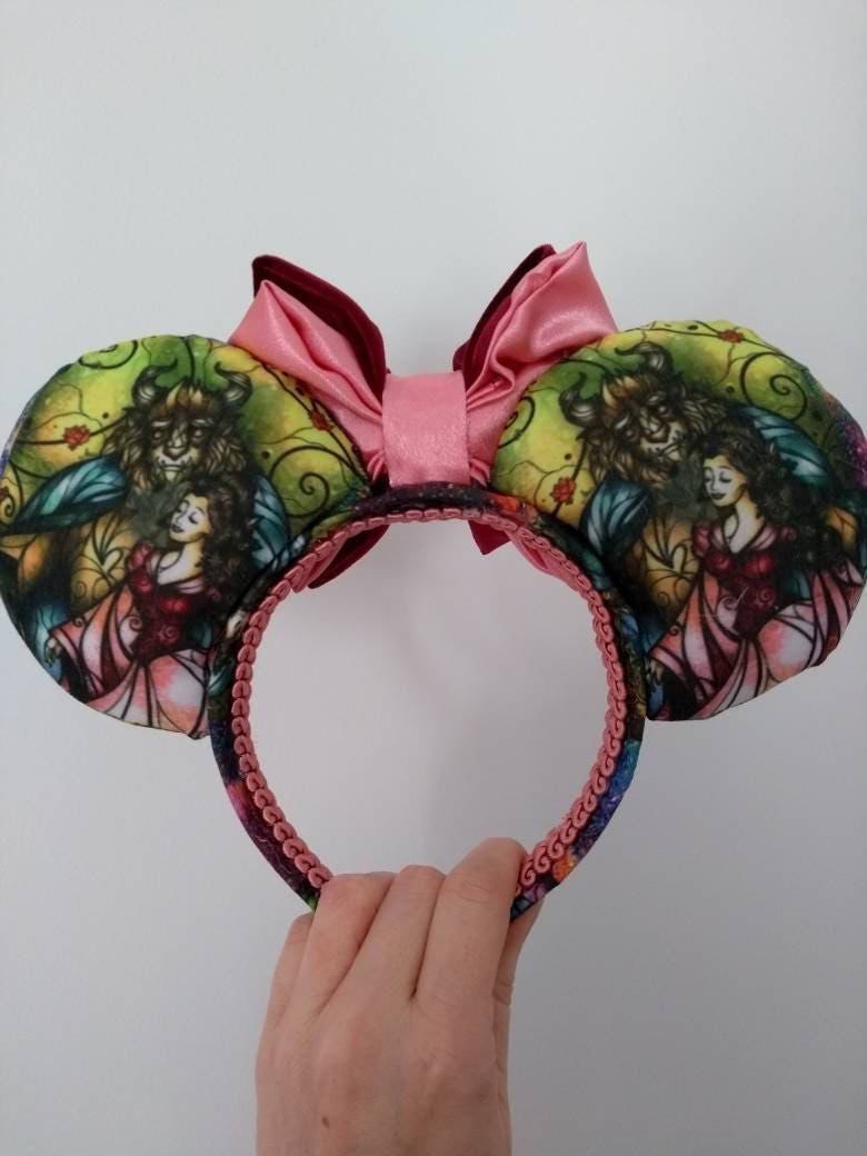 Disney ears sold and mask Beauty & the Beast