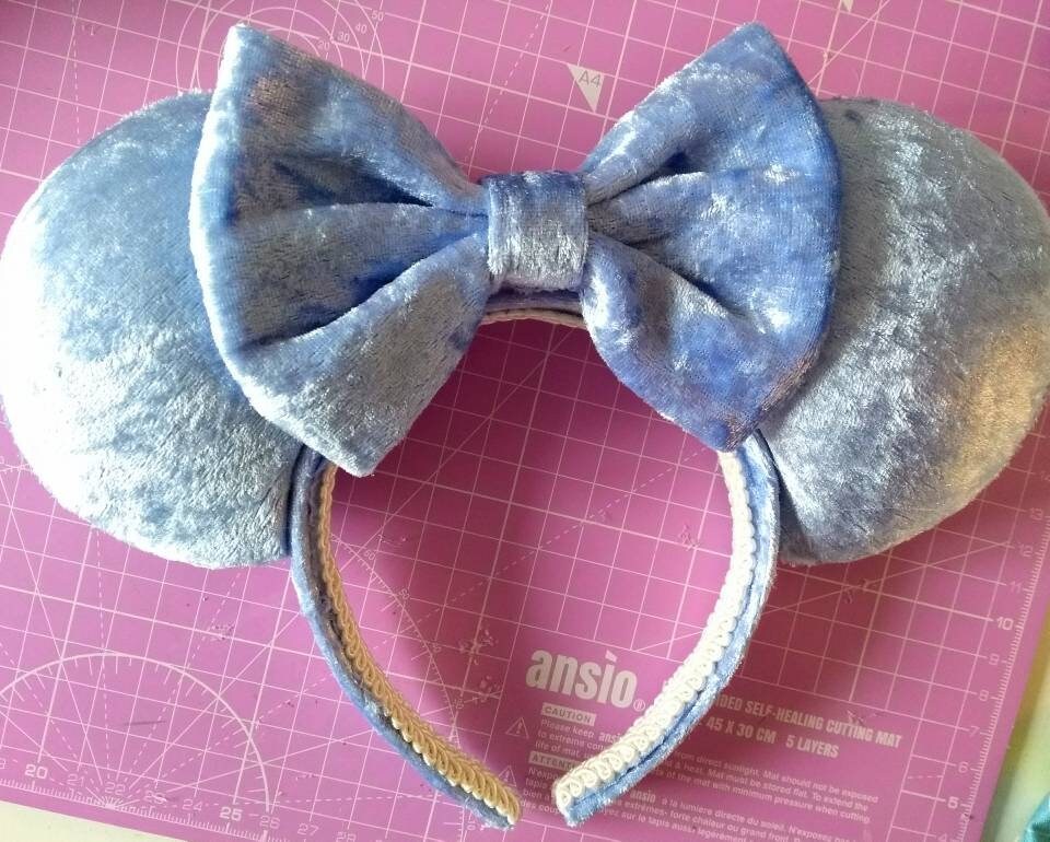 Velvet Mouse Ears - various colours available