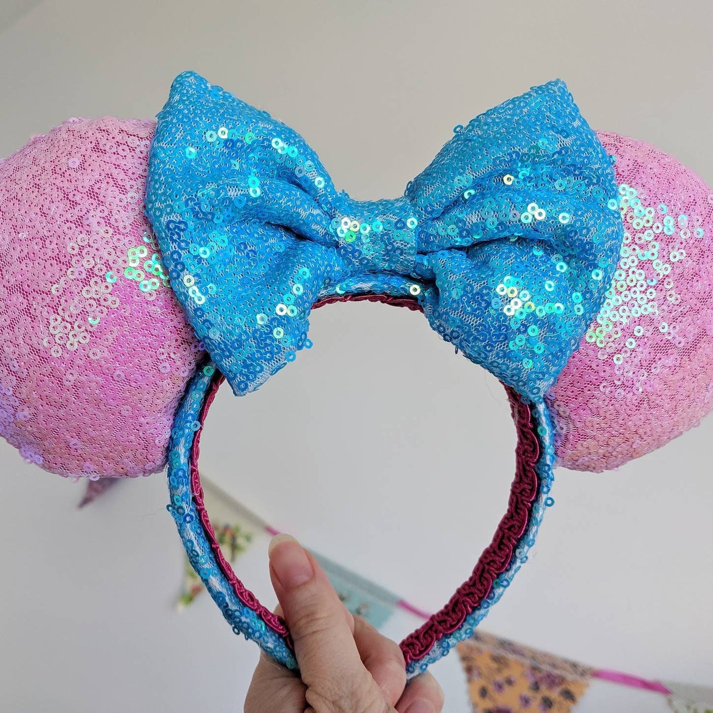 Full Sequin Ears - choose your colour combo