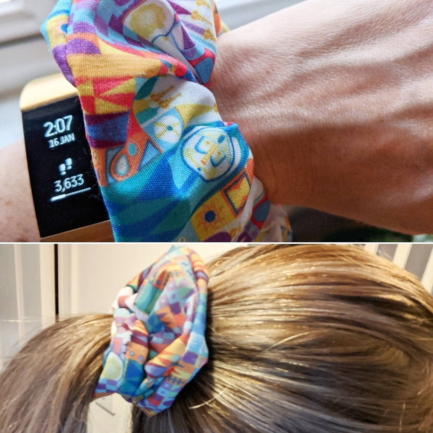 Custom Scrunchie - message me regarding fabric choices