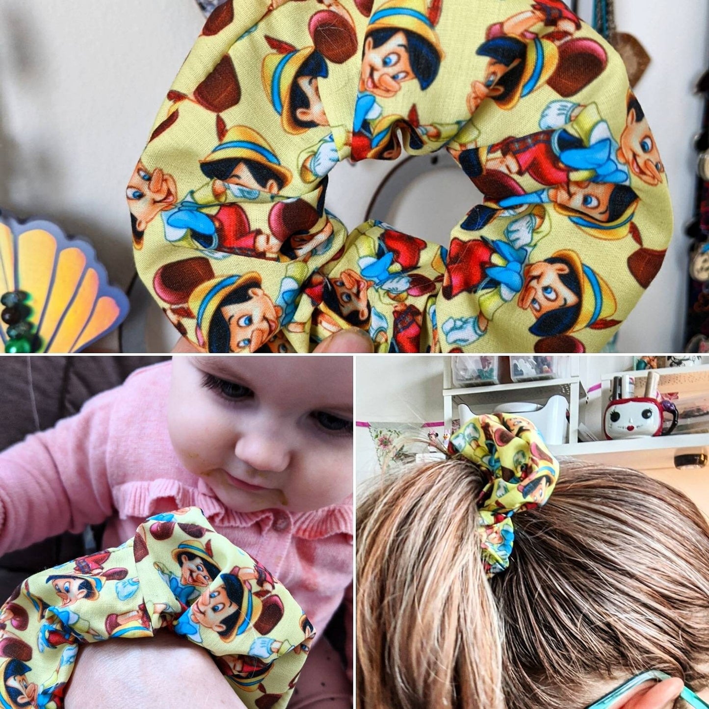 Custom Scrunchie - message me regarding fabric choices