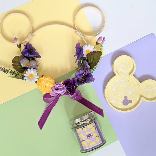 Violet Lemonade Mickey/Minnie Wall Hanging