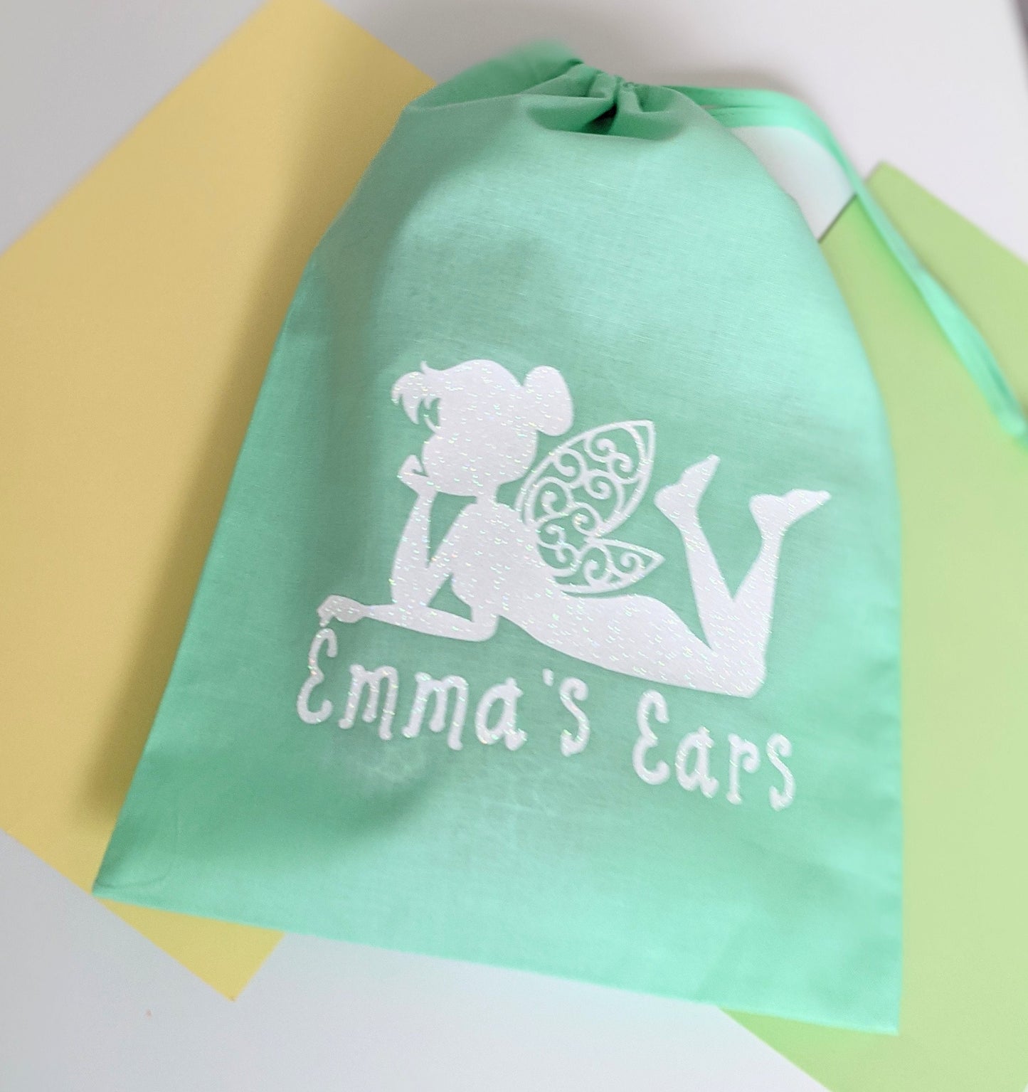 Personalised Mouse Ear Storage/Travel Bag