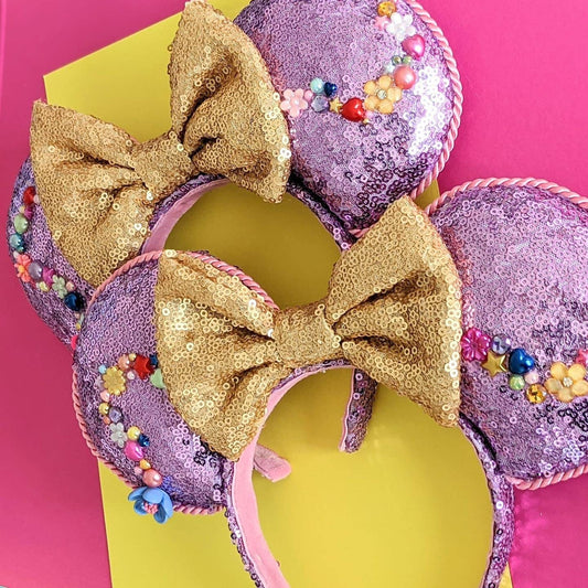 Rapunzel Inspired Mouse Ears