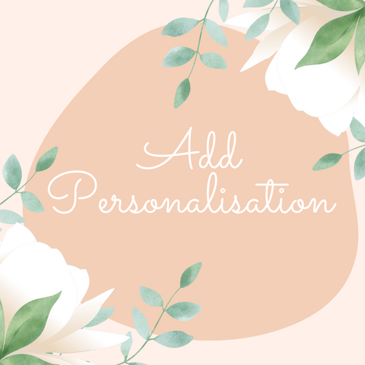Add Personalisation